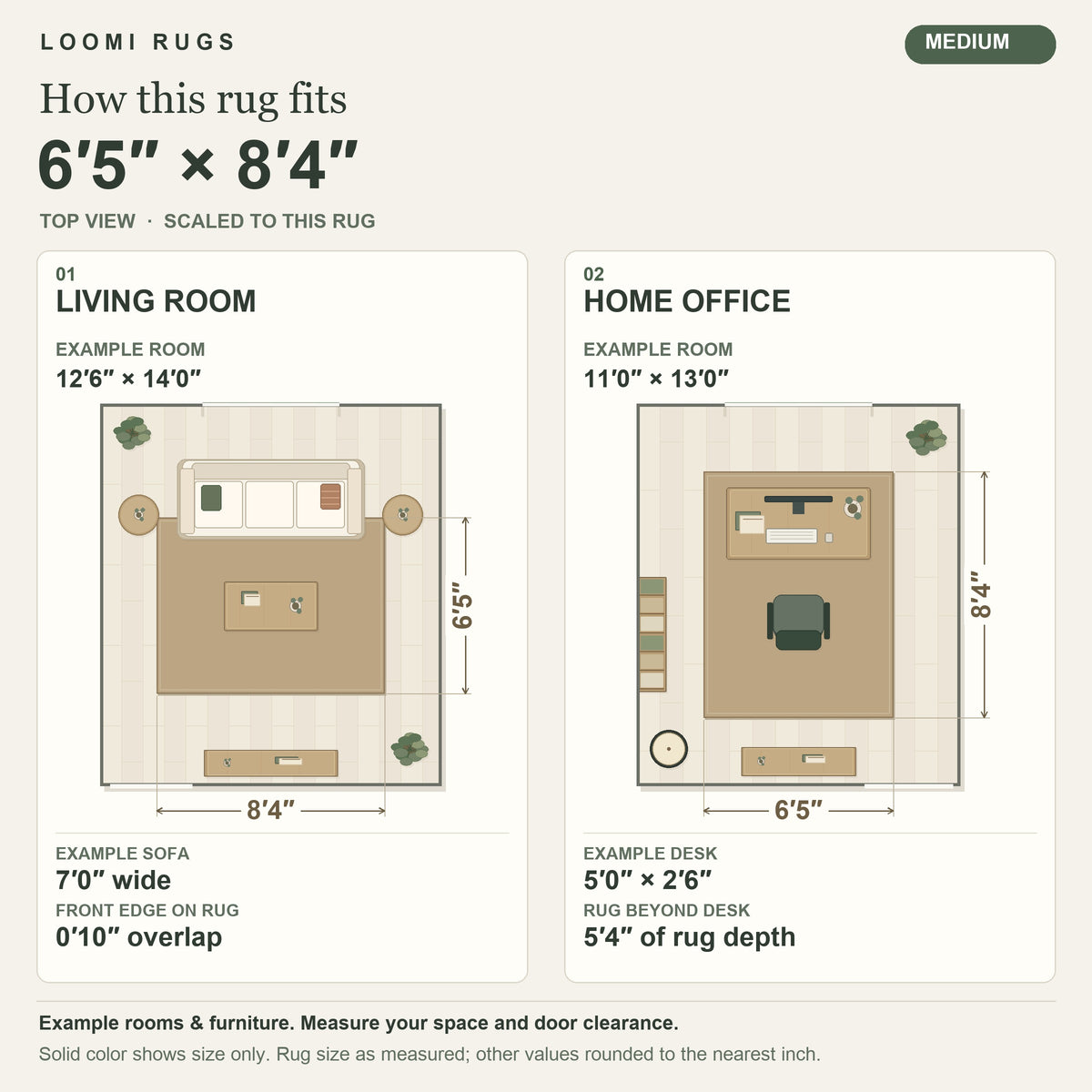 6x8 Rug Size Guide