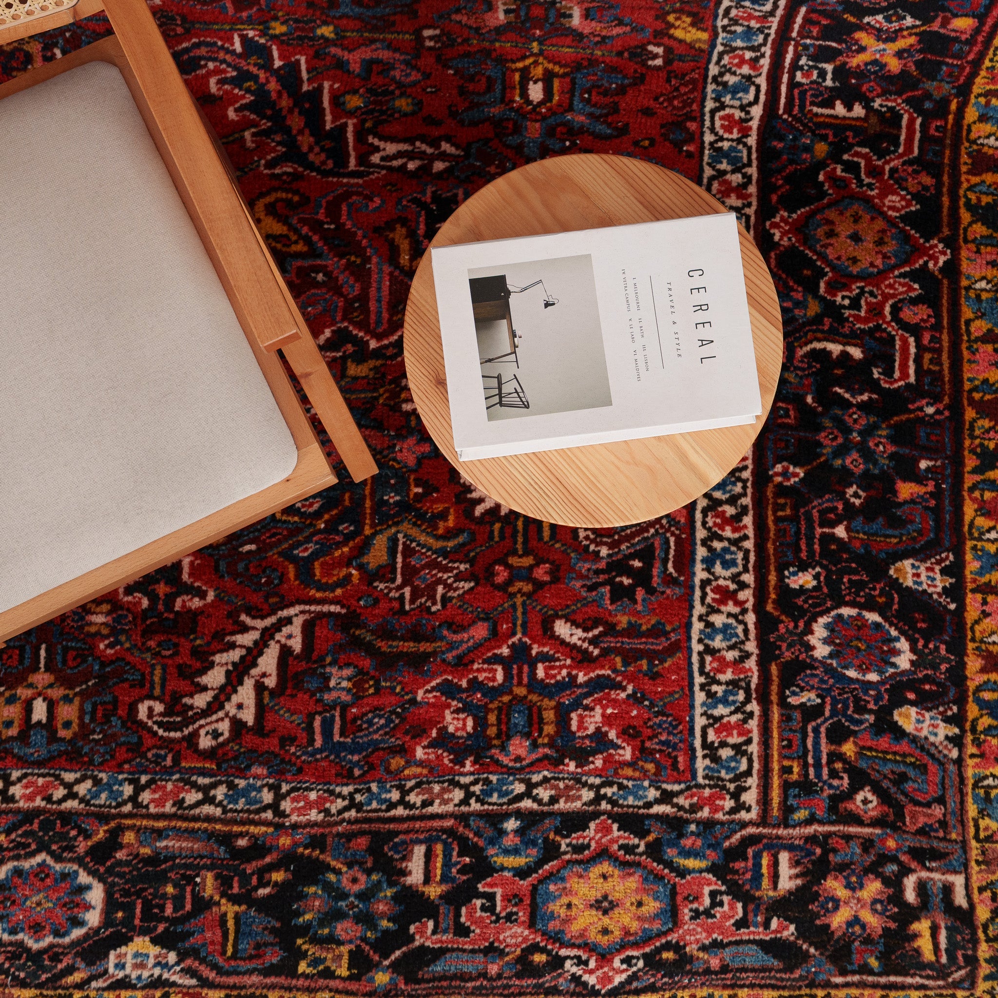 Oriental Red Area Rug