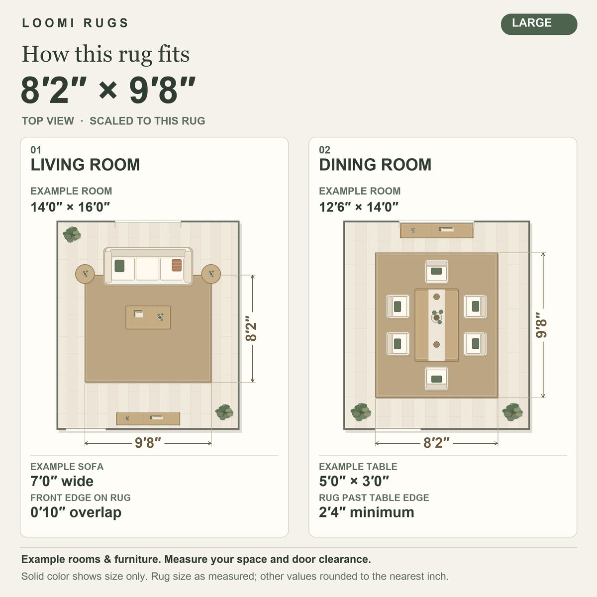 8x10 Rug Size Guide
