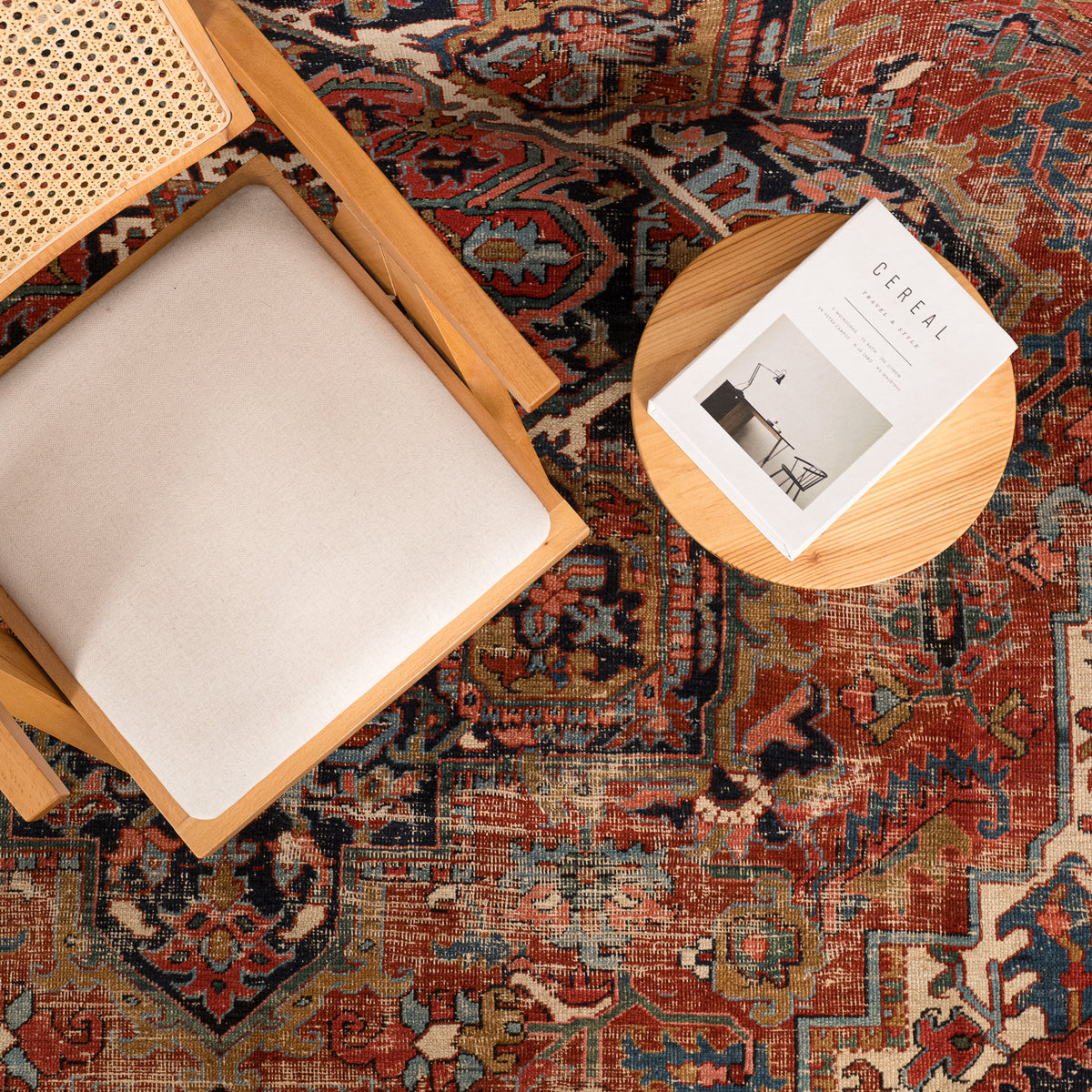 Oriental Red Area Rug