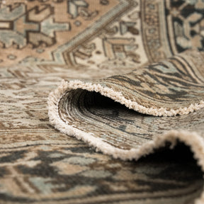 Antiquewashed Beige Area Rug