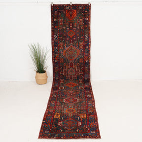 Selvinda - Vintage Persian Runner Rug