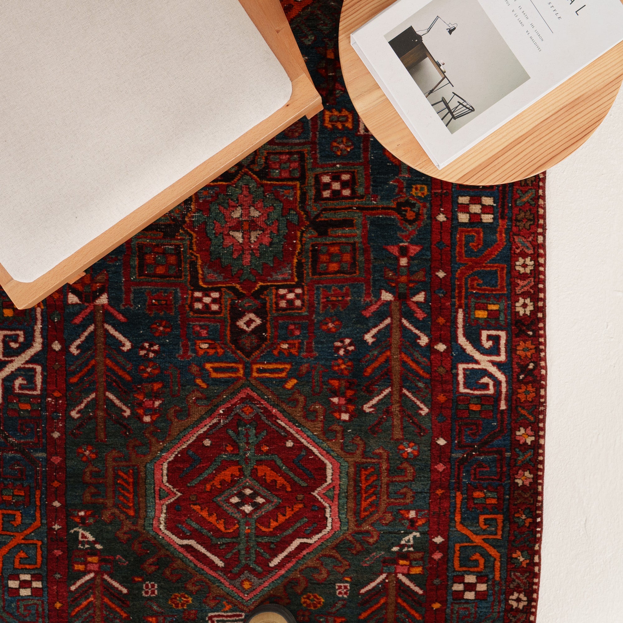 Oriental Blue Runner Rug