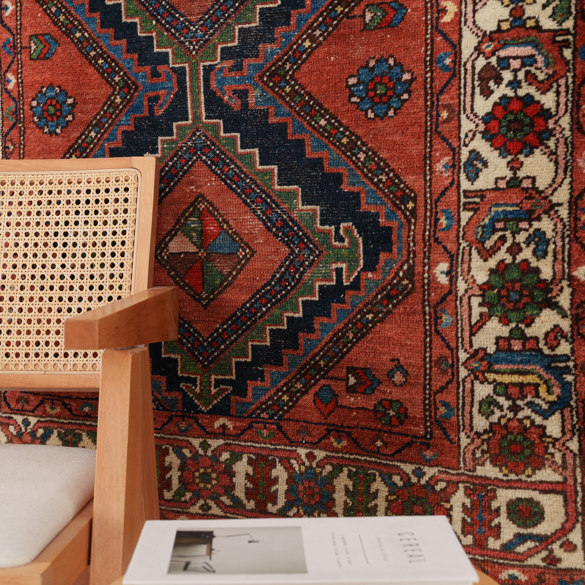 Oriental Red Area Rug