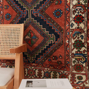 Oriental Red Area Rug