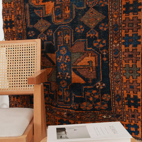 Oriental Blue Area Rug