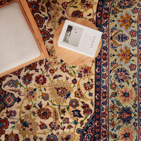 Oriental Beige Area Rug
