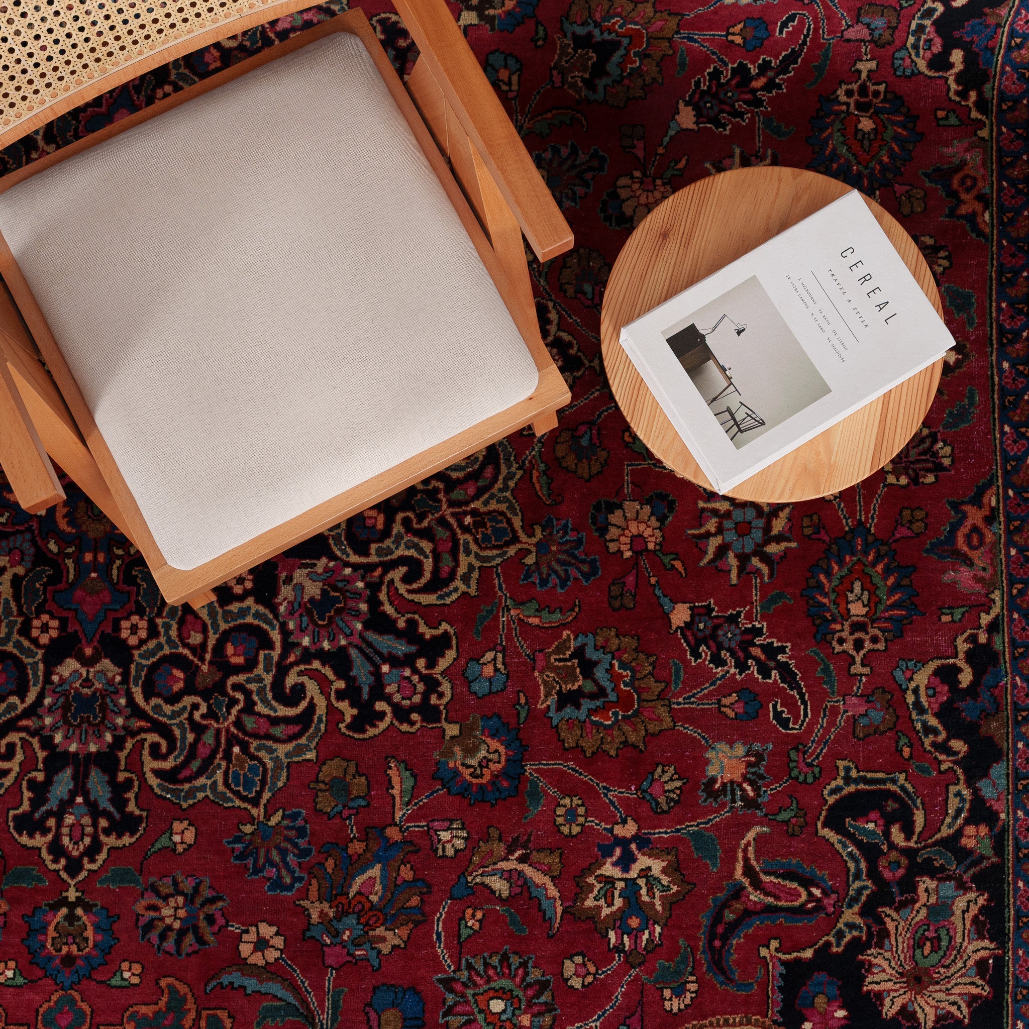 Oriental Red Area Rug