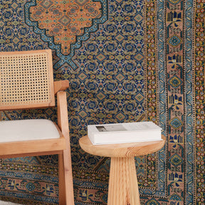 Oriental Blue Area Rug