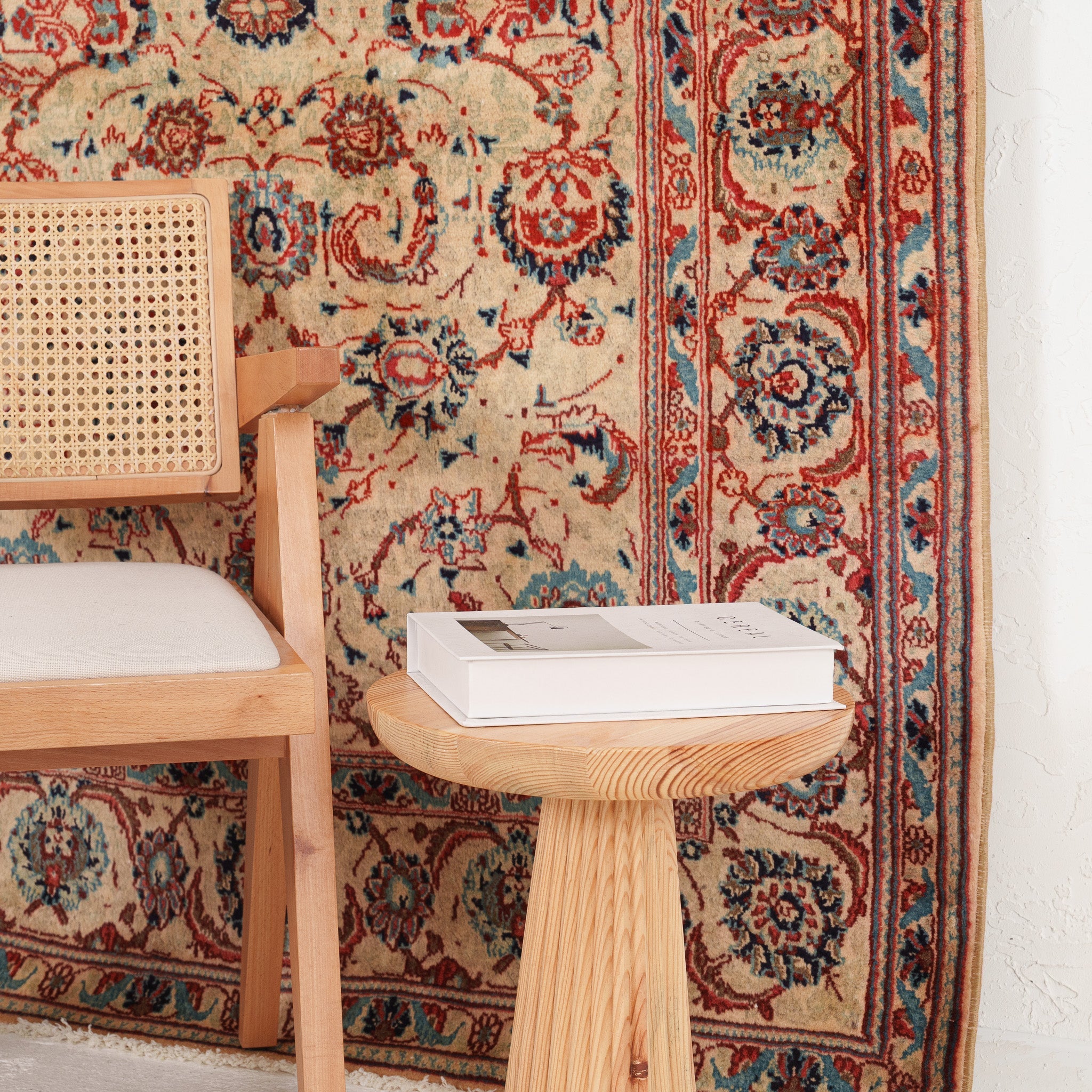 Oriental Beige Area Rug