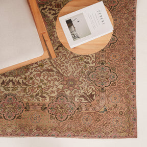 Oriental Beige Area Rug