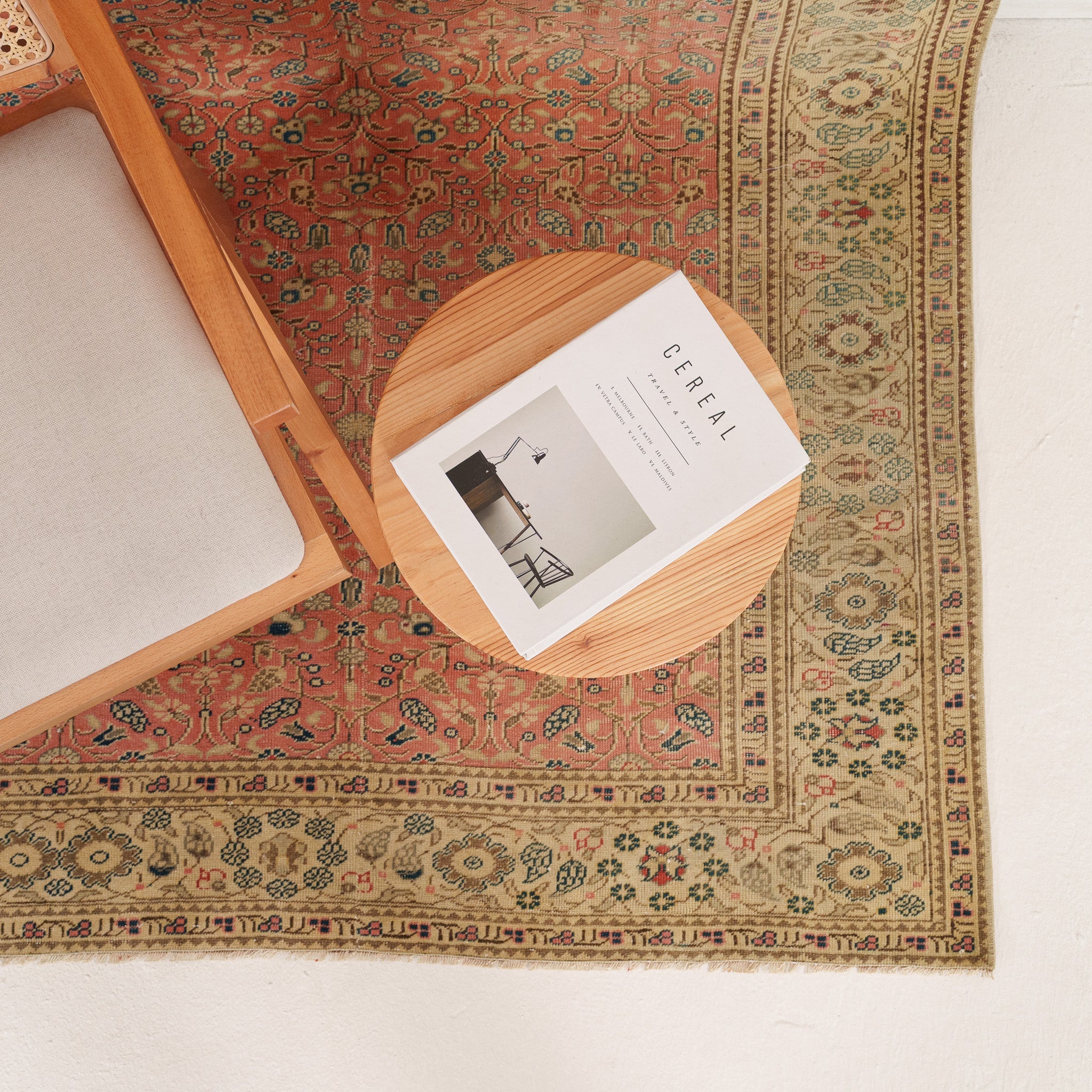 Oriental Pink Area Rug