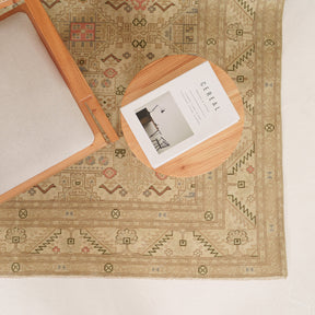 Oriental Beige Area Rug