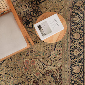 Oriental Beige Area Rug