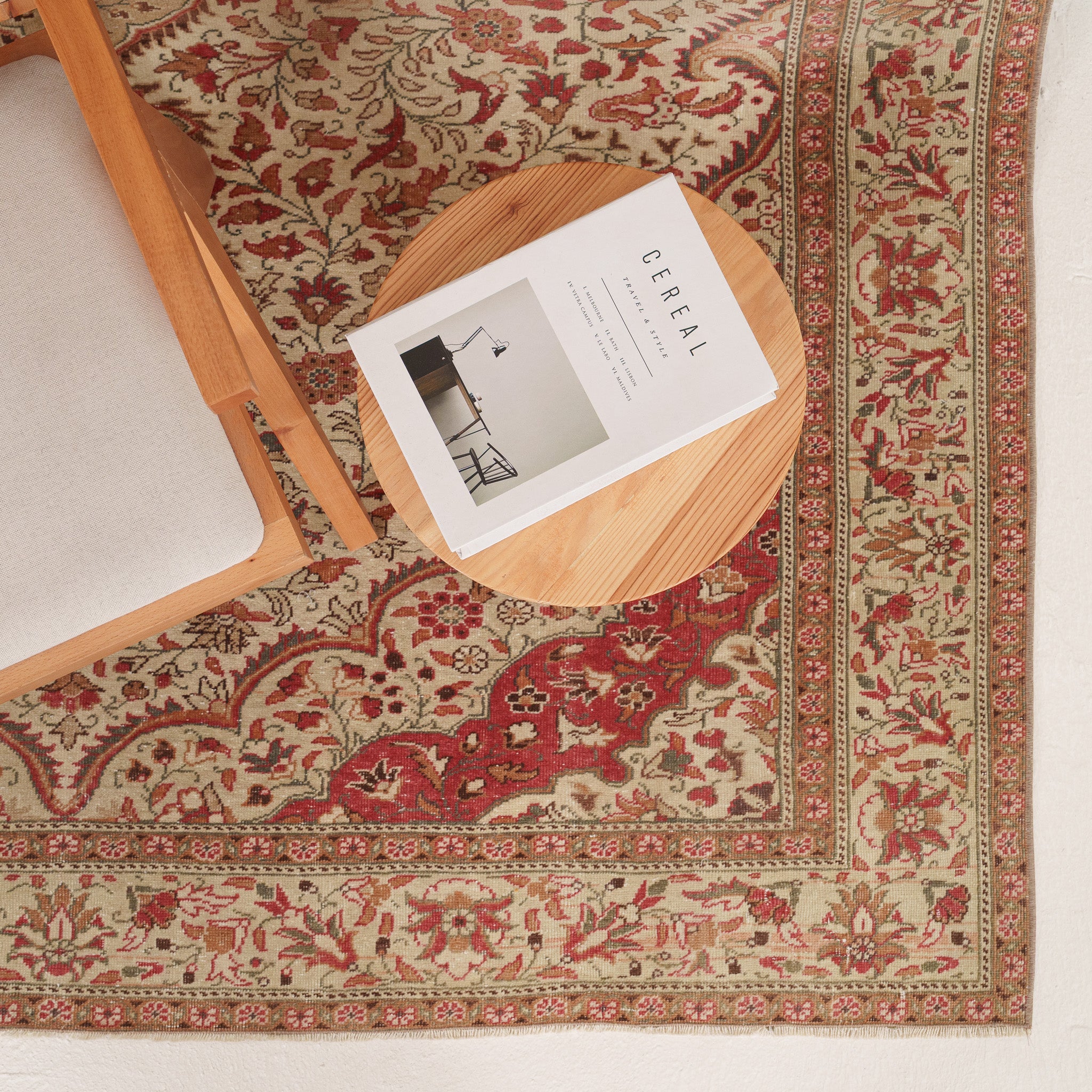 Ines - Vintage Turkish Area Rug
