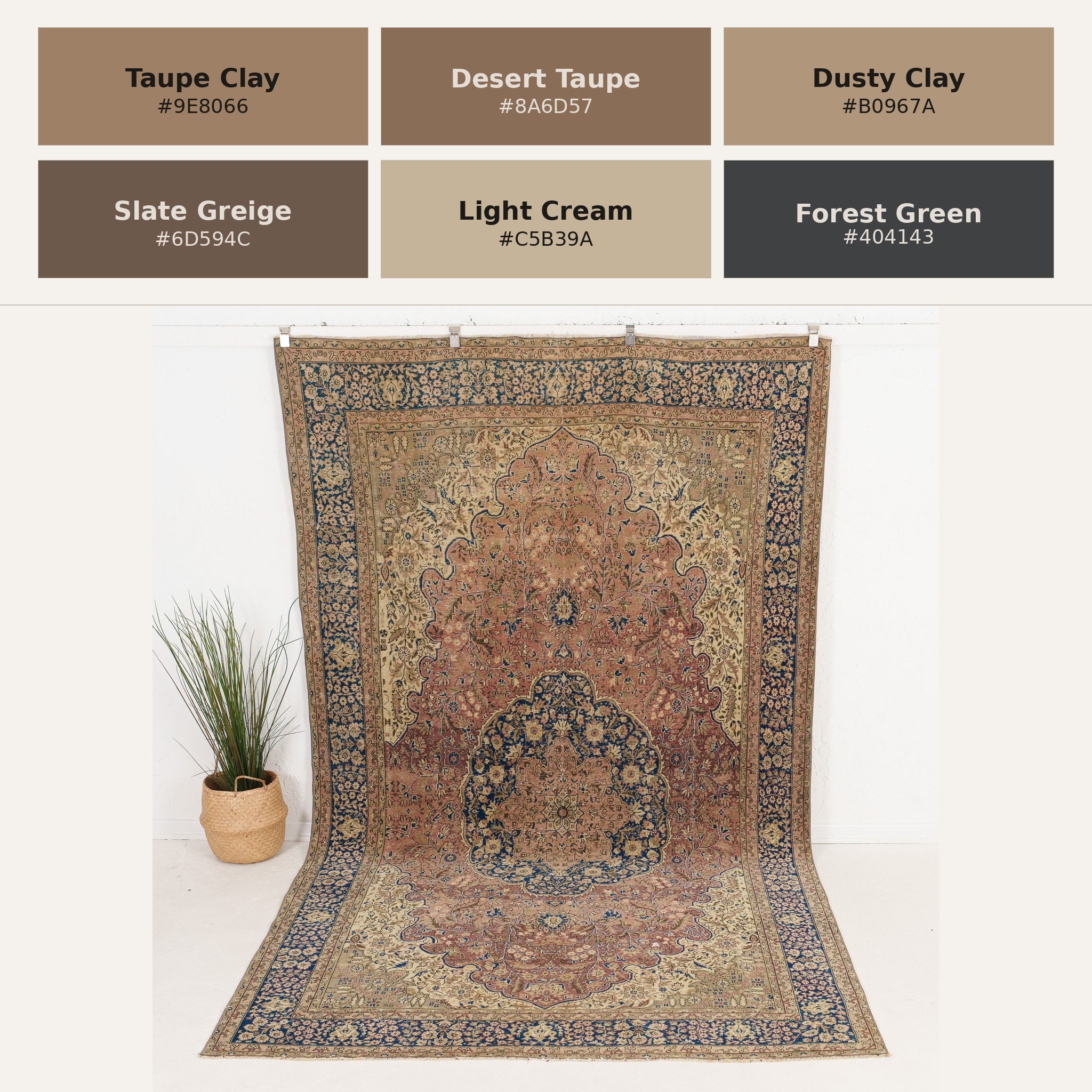 Adeline - Vintage Turkish Area Rug