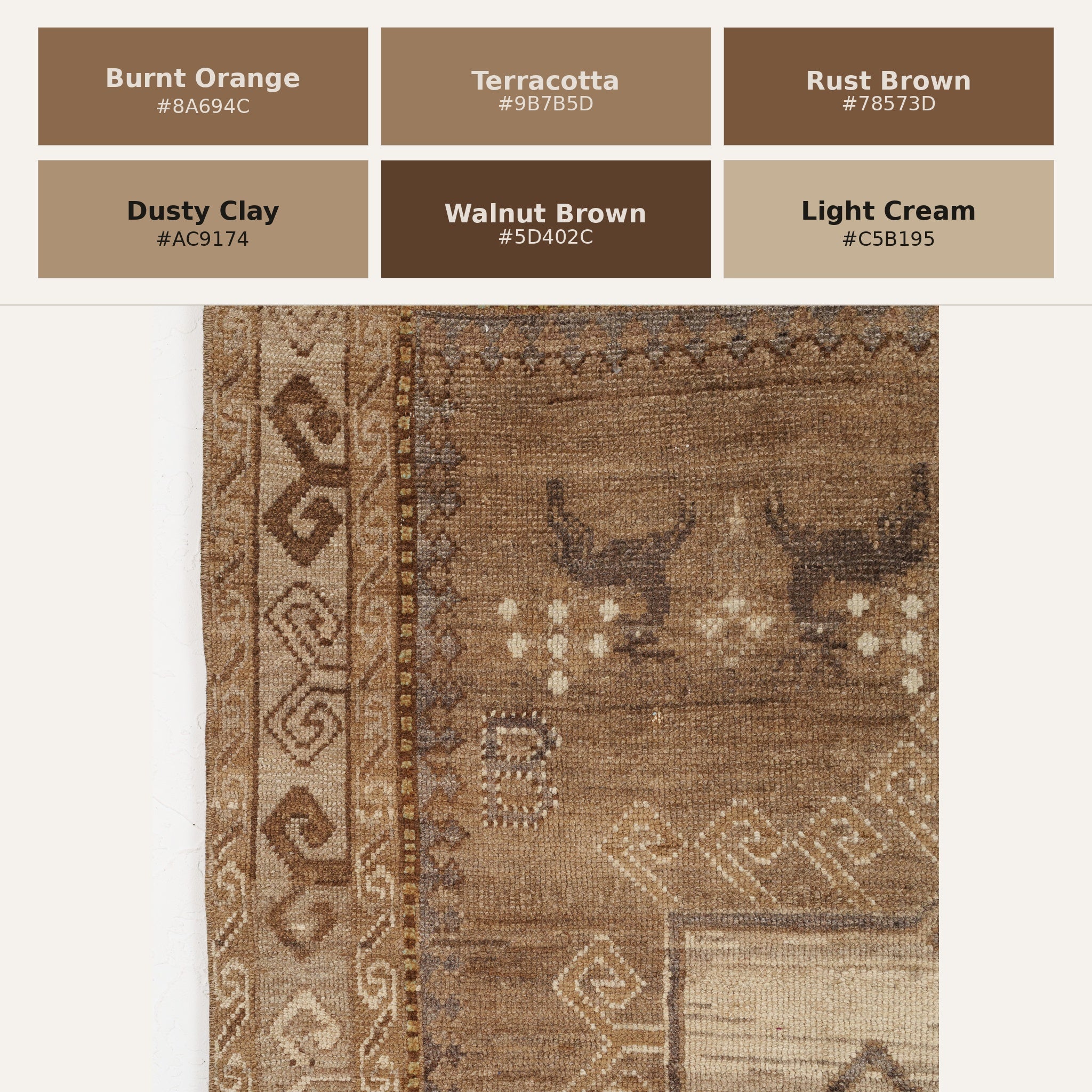 Caridad - Vintage Turkish Area Rug