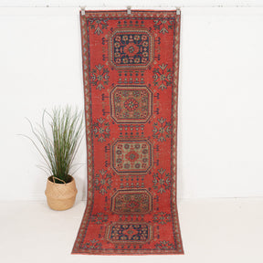 Estelle - Vintage Turkish Runner Rug