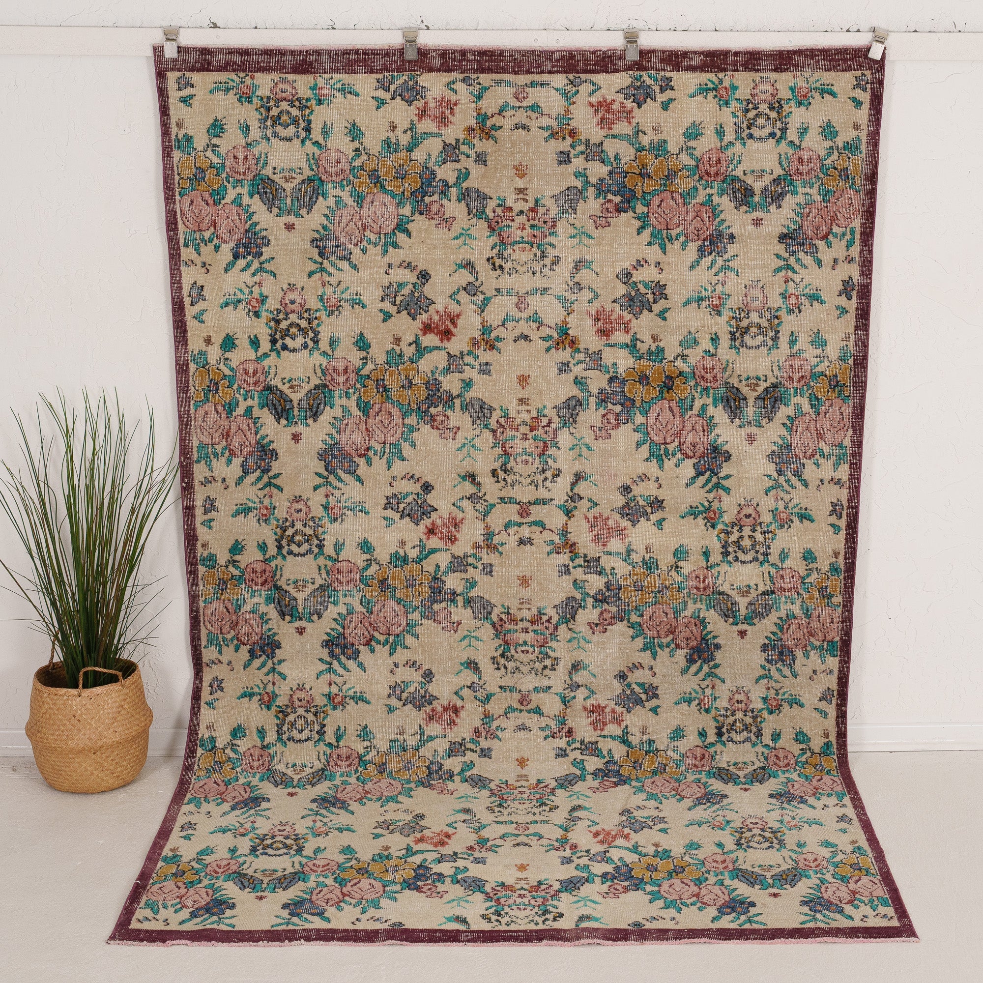 Jacoboria - Vintage Turkish Area Rug