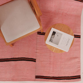 Hemp Pink Area Rug