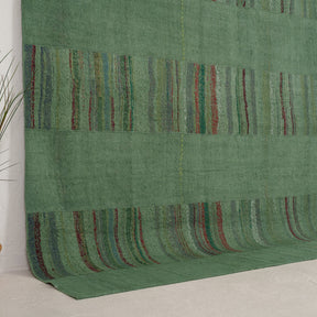 Green and Red Area Wool Rug