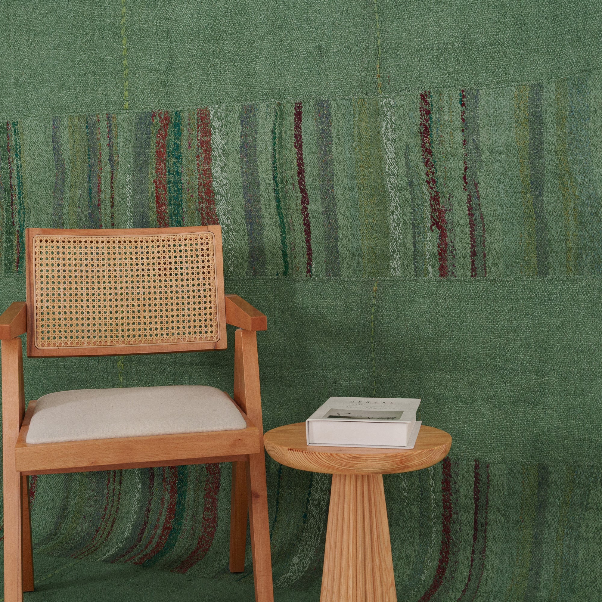 Hemp Green Area Rug