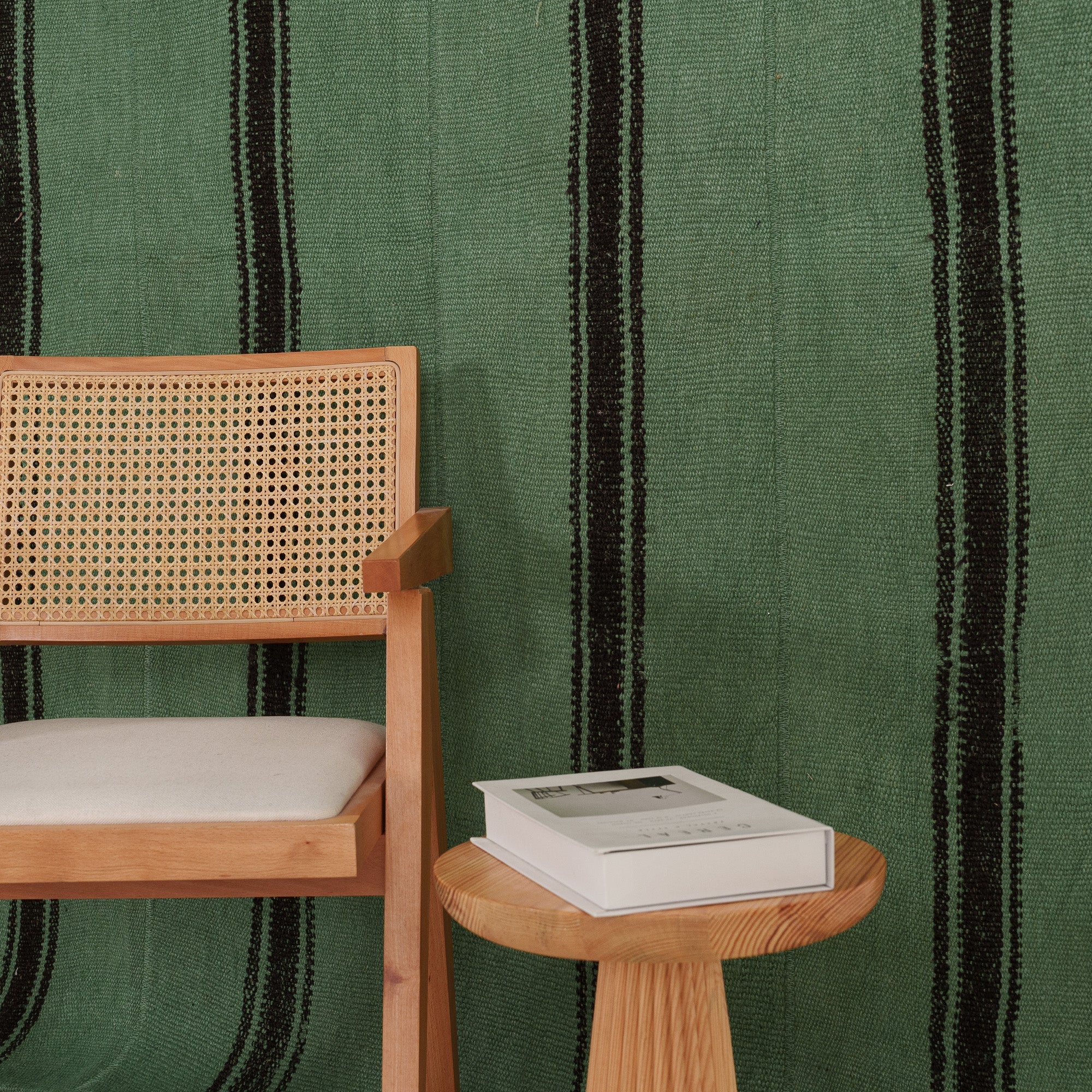 Hemp Green Area Rug