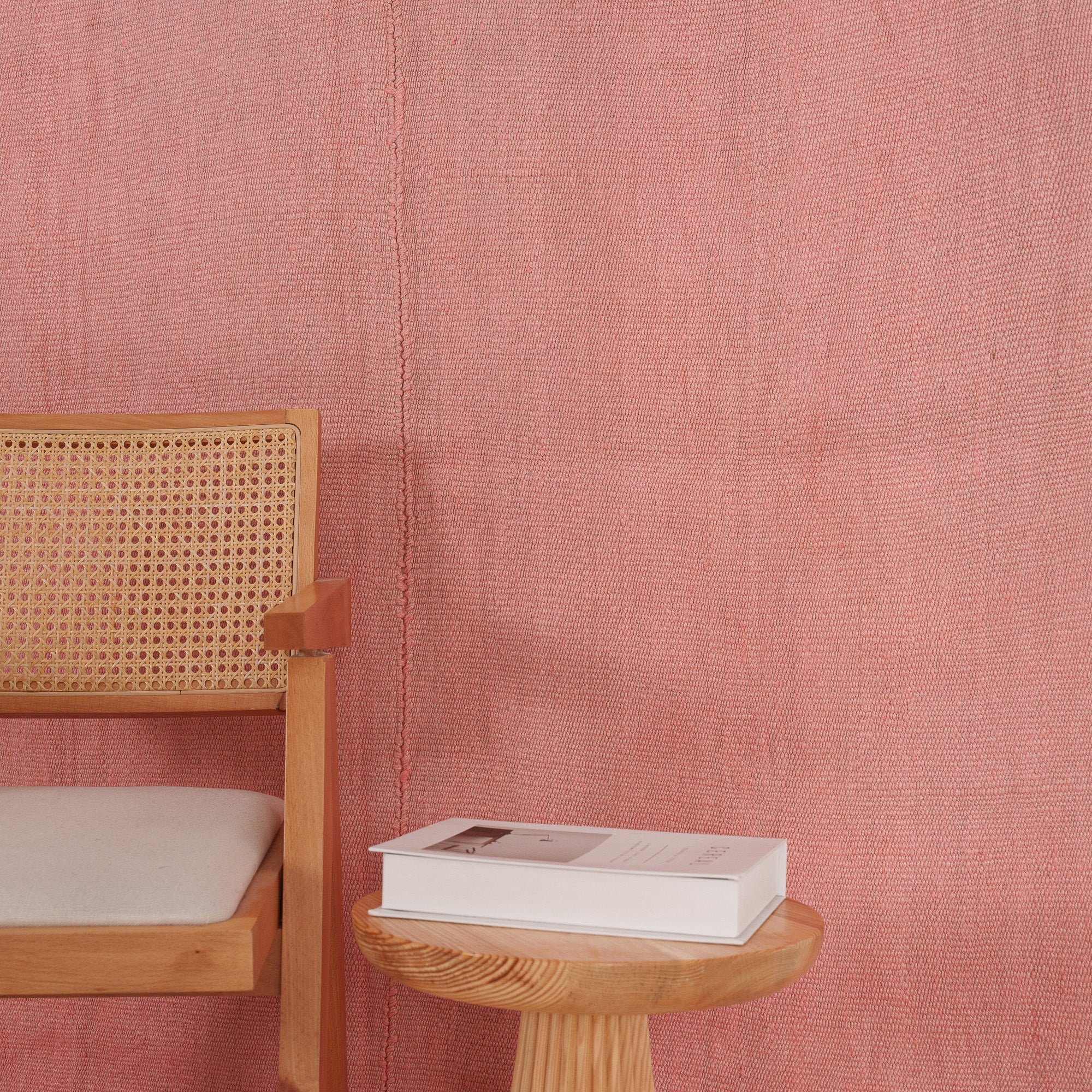 Hemp Pink Area Rug