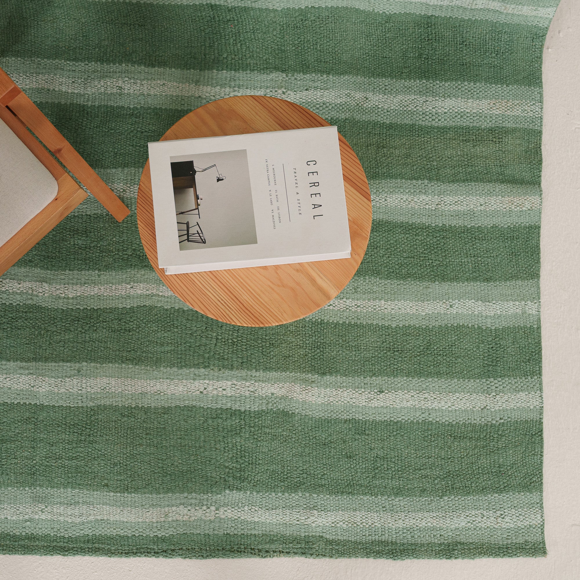 Hemp Green Area Rug
