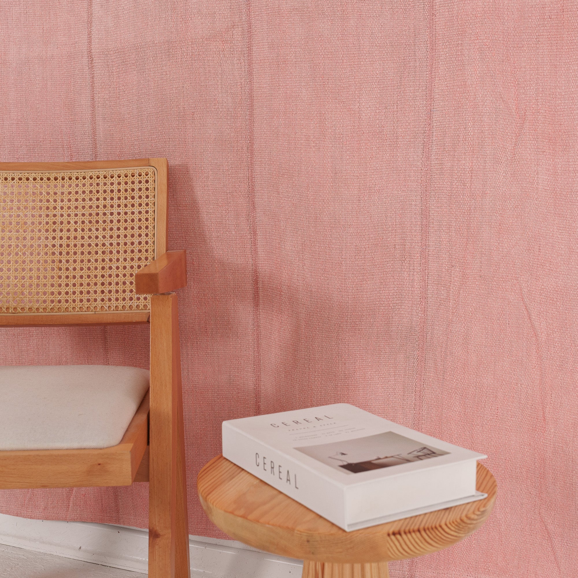 Hemp Pink Area Rug