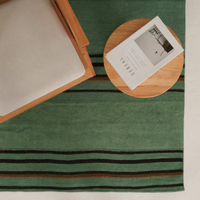 Hemp Green Area Rug