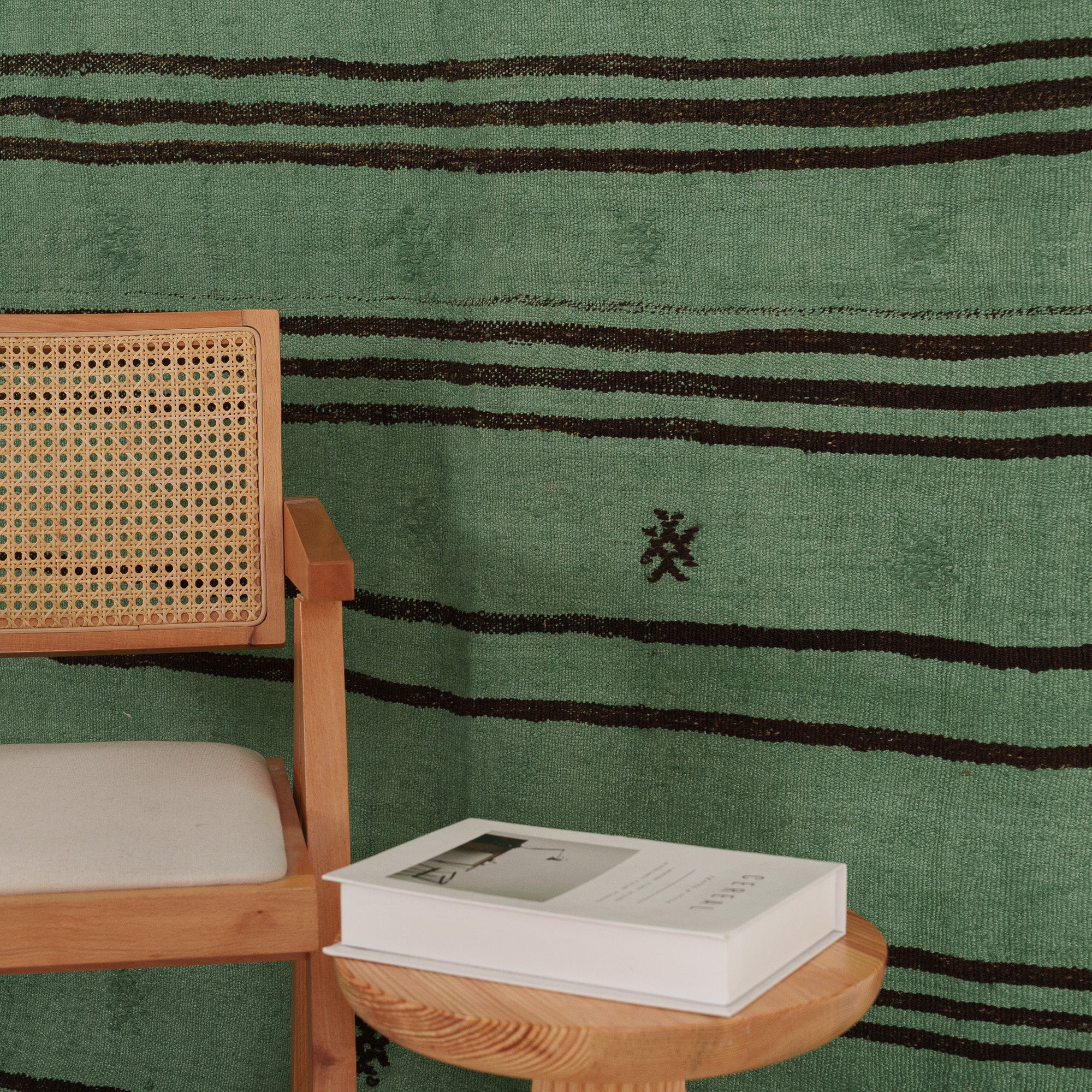 Hemp Green Area Rug