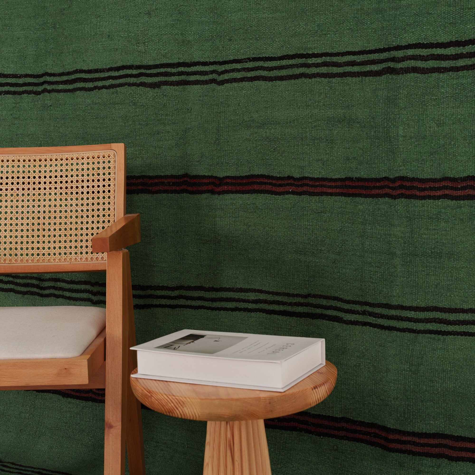 Hemp Green Area Rug