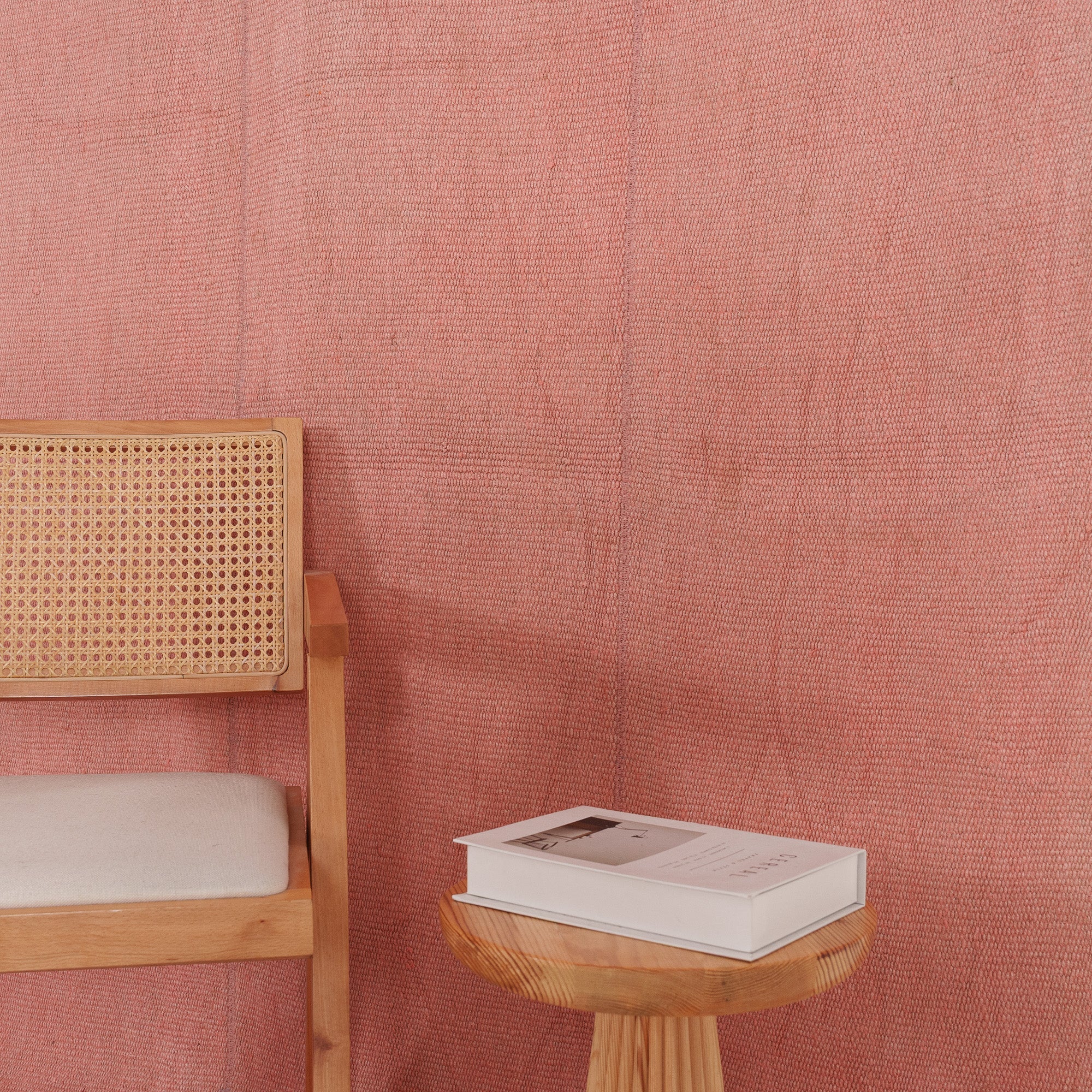 Hemp Pink Area Rug