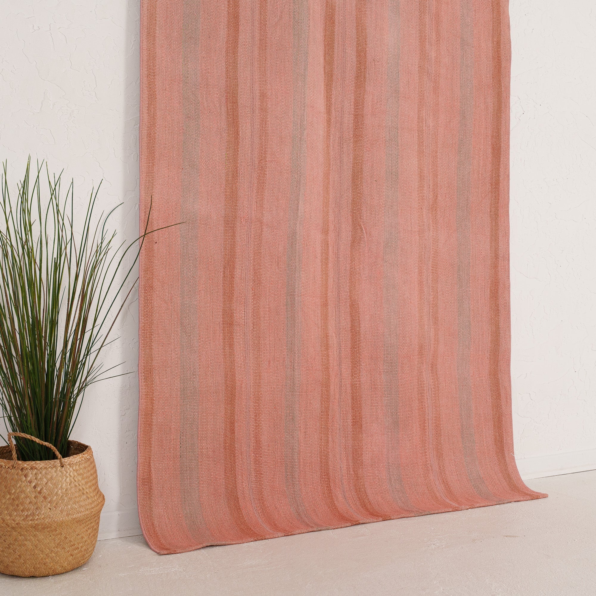 Pink and  Area Wool Rug