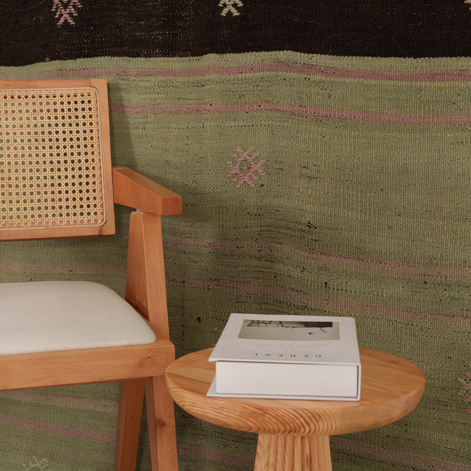 Hemp Green Area Rug