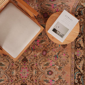 Antiquewashed Pink Area Rug