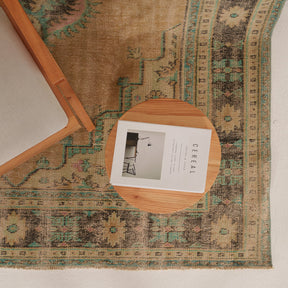 Antiquewashed Orange Area Rug