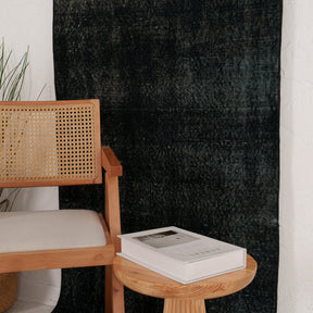 Overdyed Green Area Rug