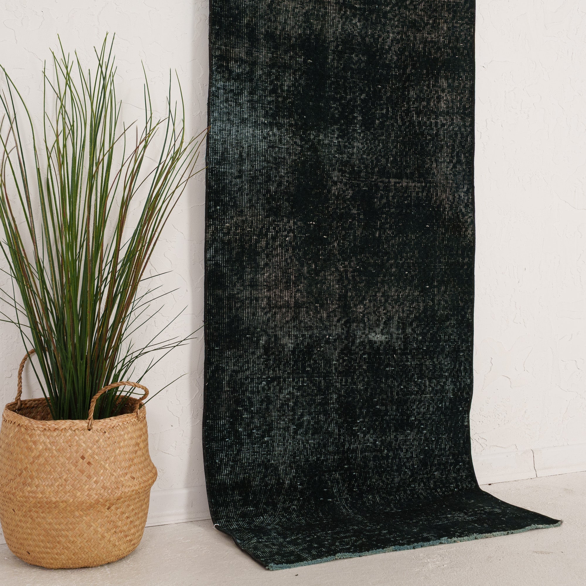 Green and  Area Wool Rug