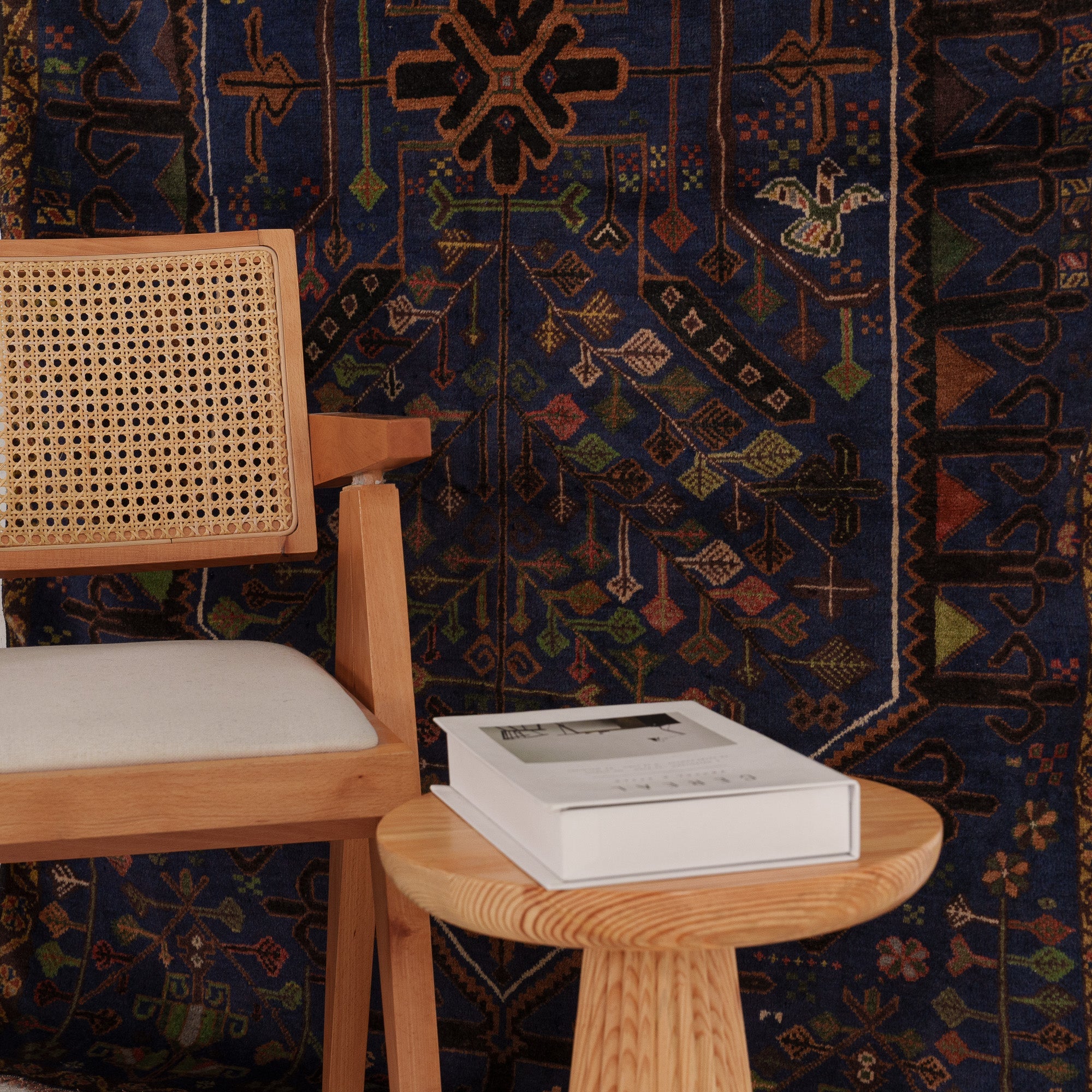 Oriental Blue Area Rug
