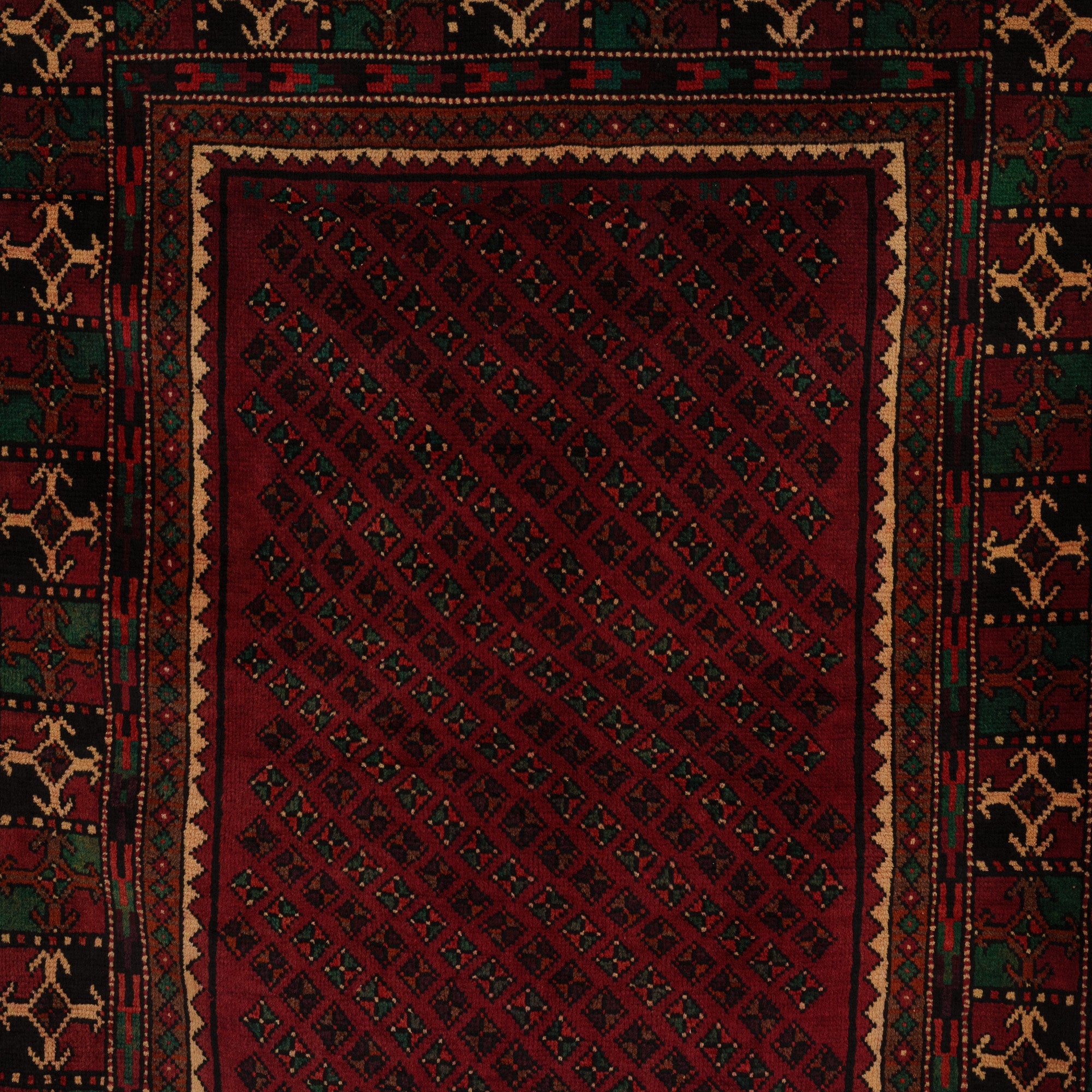 4x9 Vintage Rug