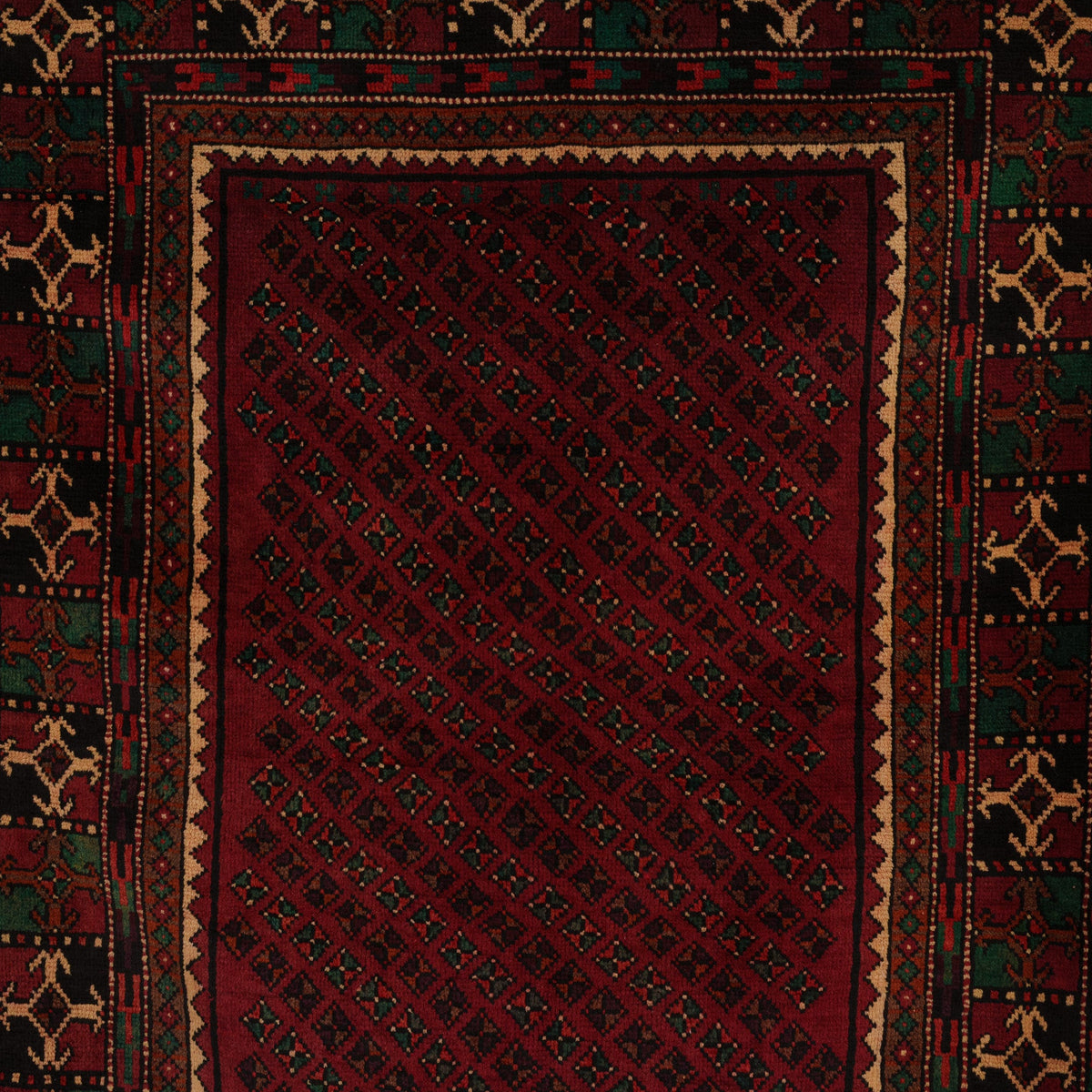 4x9 Vintage Rug