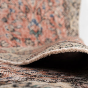 Antiquewashed Orange Runner Rug
