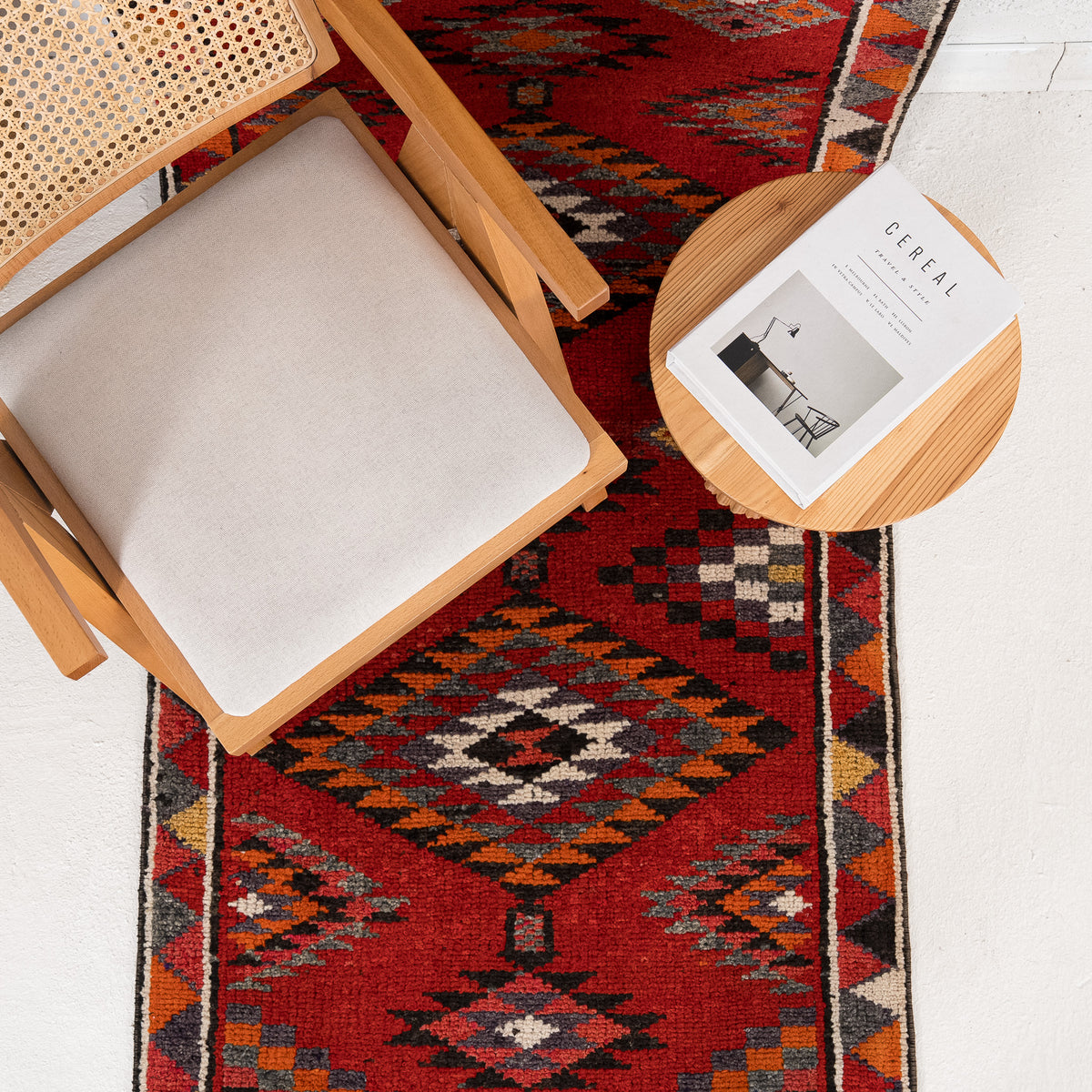 Oriental Red Runner Rug