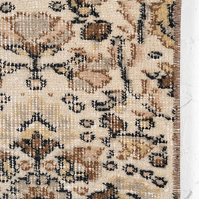 Antiquewashed Beige Area Rug