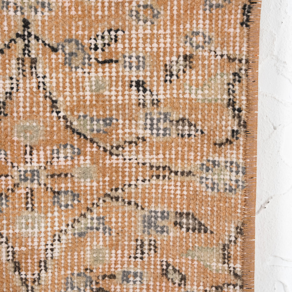 Antiquewashed Orange Area Rug