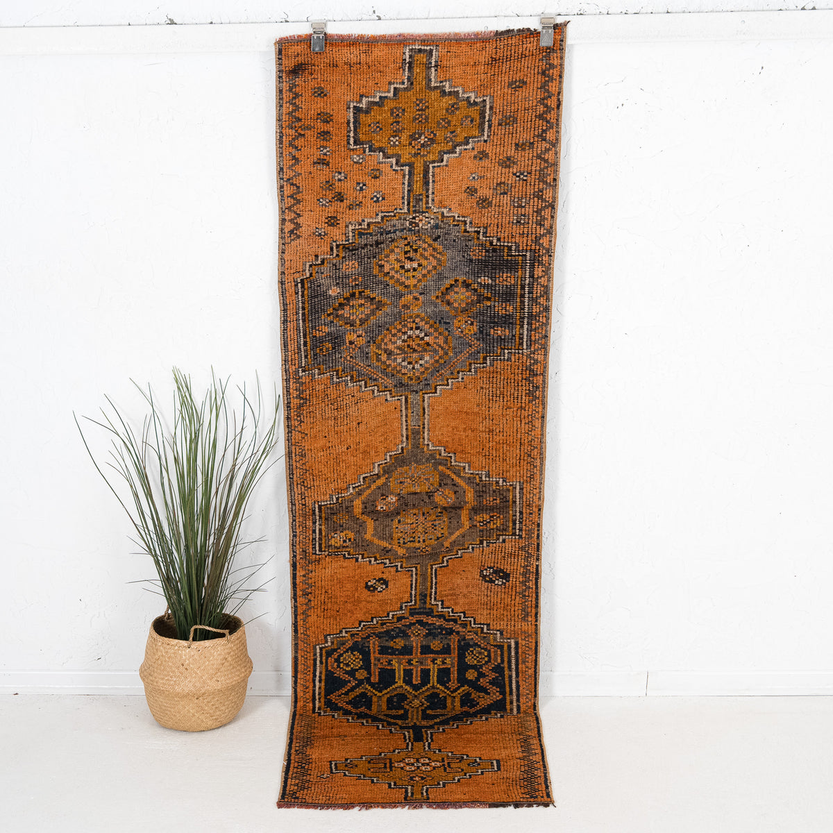 Salominda - Vintage Turkish Runner Rug