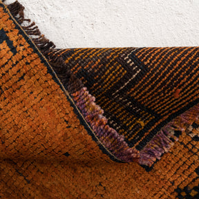 2x8 Orange Runner Rug
