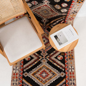 Oriental Brown Runner Rug